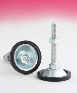Vis de nivellement HARMONIE série NC, finition passivée SUS P2 SUS, filetage métrique, norme japonaise, 1 écrou par vis - Product Image 1