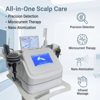Jyoobest HR-010 7-in-1 Kopfhautpflege-Gerät für den Heimgebrauch Kopfmassage-Analysegerät Sauerstoff-Jet Tiefenpenetration Anti-Haarausfall-Gerät