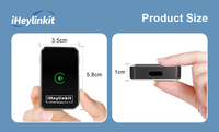 Adaptateur CP/AA filaire vers sans fil 2 en 1 IHeylinkit, clé de voiture intelligente, Android Auto, prise USB, Plug-n-Play, garantie 1 an