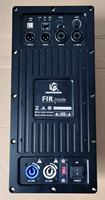 Panneau d'amplification de puissance et de caisson de basses, dispositif ligne audio professionnelle, puissance 2400W, DSP, pir à l'intérieur, vente en gros