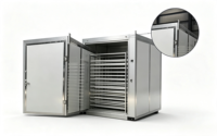 Fruit- en groentedroger, rotatiedroogmachine met gasverwarming, energiezuinig, laag geluidsniveau, voor industrieel gebruik