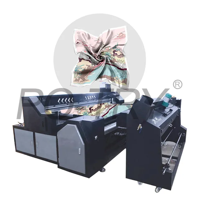1.8m Industrial belt type Inkjet fabric digital textile printing machine for cotton