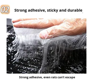Mạnh mẽ thân thiện với môi nhựa chuột dính Hội Đồng Quản Trị chính hãng bẫy chuột hộ gia đình phía Tây cuối nắm bắt lớn keo động vật gặm nhấm tiêu diệt - Product Image 5