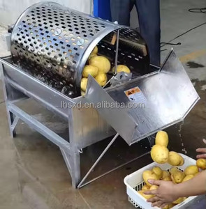 Machine industrielle de lavage et de pelage de pommes de terre et de carottes / Laveuse de légumes industrielle - Product Image 2