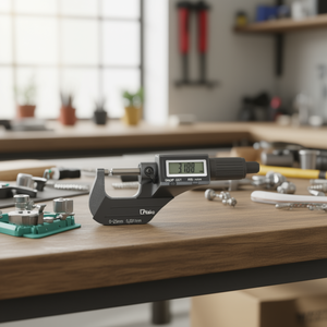 Ttake Digital <b>Micrometer</b> 0-25mm 0.001mm Resolution Precision Measurement Tool - Product Image 3