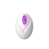 Vibrateur portable télécommandé pour culotte, 9 vitesses de vibration, stimulateur de poussée, jouet intime pour femme
