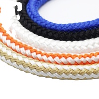 Corde de navigation en nylon robuste à double tressage, ligne d'amarrage marine, ligne d'ancrage résistante à l'abrasion pour bateau, yacht, taille personnalisée