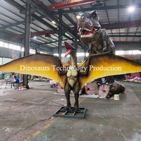 Tema Parkları İçin Özelleştirilmiş Animatronik Dinozor Sergileri: Hareketli Pterozor Robot