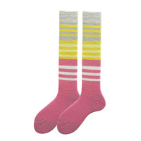 Chaussettes professionnelles en laine mérinos chaudes longues et épaisses chaussettes de randonnée d'hiver de ski de neige