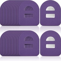 Capteur de glycémie, patch fixe, sonde de surveillance de la glycémie, compatible avec le glucomètre, bande adhésive pour capteur, patch de surveillance de la glycémie