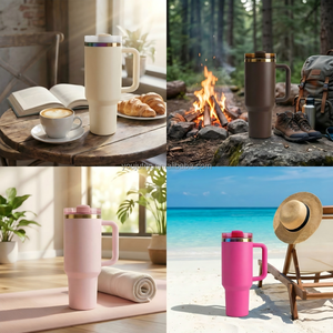 Lüks 40oz Paslanmaz Çelik Çift Cidarlı Vakumlu İzoleli Bardak Tasarımcı Logolu Sızdırmaz Taşınabilir Pipetli Araç İçi Kullanıma Uygun Hediyelik - Product Image 5