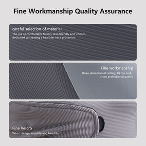 Oreiller de voyage en mousse à mémoire de forme en forme de U Saien de haute qualité, en coton doux pour le cou, pour le soin du cou - Product Image 6