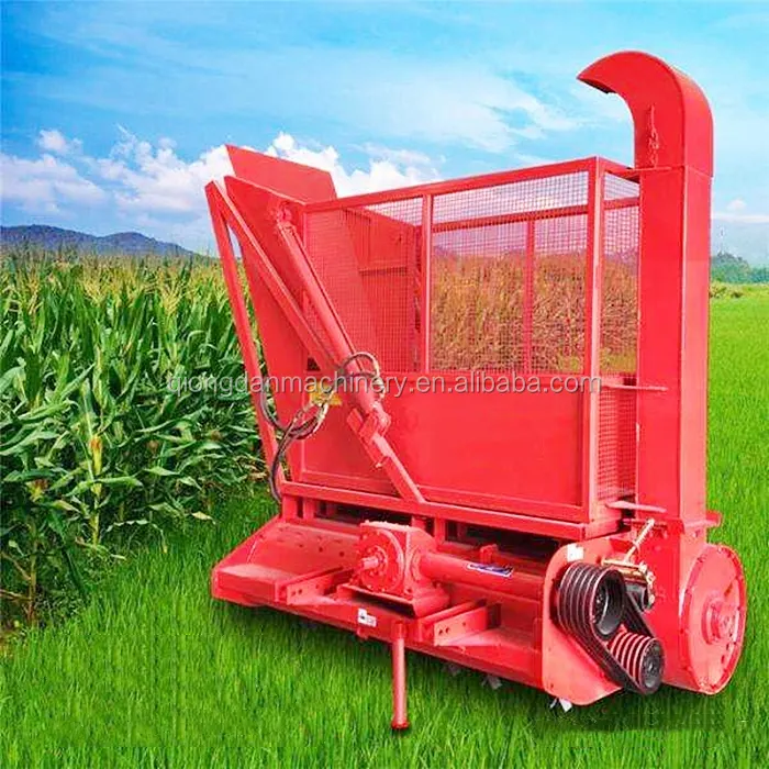 Mini pince à gazon monté sur du tracteur à une rangée, coupe-maïs et silisme