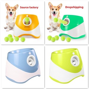 Macchina Lanciapalle per Hot <span class=keywords><strong>Dog</strong></span>, Lanciatore Interattivo per Addestramento Tennis, Giocattolo Sportivo per Cani da Esterno - Product Image 3