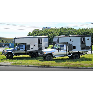 Китайские производители с жестким верхом vip touring camper внедорожный трейлер караван для семейных китайских торговых путешествий - Product Image 3