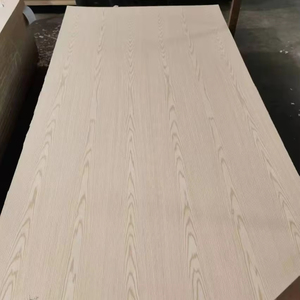 Hoja de <span class=keywords><strong>Mdf</strong></span> de chapa de madera de roble rojo natural de <span class=keywords><strong>4mm</strong></span> y 18mm - Product Image 5