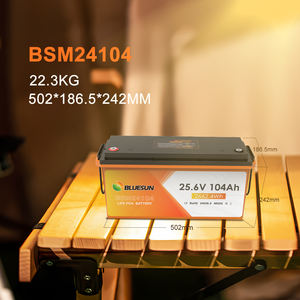 Produk baru 100Ah 24V baterai Lithium isi ulang penggunaan luar ruangan mobil rumah baterai Lithium fosfat 25.6V 104Ah 2,66 kWh - Product Image 5