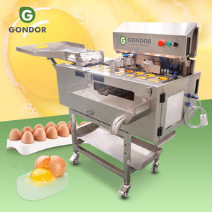 Tuorlo d'uovo automatico e proteine Auto in acciaio inossidabile Cracking Cracker macellatore macchina per viole - Product Image 1