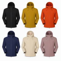 Veste Softshell Unisexe Homme Femme Personnalisable avec Logo, Haute Élasticité, Nylon Spandex, Résistante au Vent, Manteau Décontracté pour Activités de Plein Air