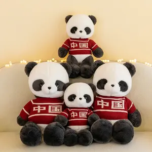 cpc yanxiannv Custom Soft Plush Toys 2024 New Toy Hot Sale Small Sweater Panda Kung Fu Panda