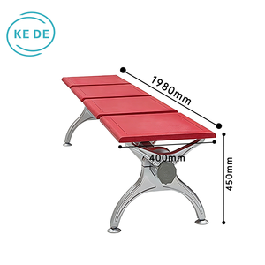 KEDE prezzo di fabbrica all'ingrosso di alta qualità per posti a sedere pubblici aeroporto ospedale clinica camera 3 posti in <span class=keywords><strong>attesa</strong></span> sedia/banco di ricevimento - Product Image 2