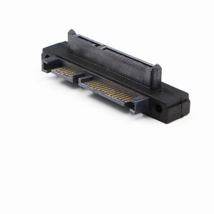 E-Yield Sata 7+15pin Right Angle <b>Adapter</b> Male To Female Hard Drive Connector Single Head - Product Image 5