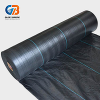 Toile de paillage noire tissée perméable pour jardin, verger, ferme, plantation de légumes et aménagement paysager