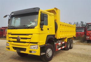 รถบรรทุกฮาวโอ 6x4 ยูโร 2 ดีเซล รถบรรทุกขนาดเล็กใหม่สำหรับงานเหมือง รถดัมพ์ 10 ล้อ บรรทุกได้ 11-20 ตัน พวงมาลัยซ้าย กล้องมองหลัง 251-350 แรงม้า 6-8 ลิตร - Product Image 6