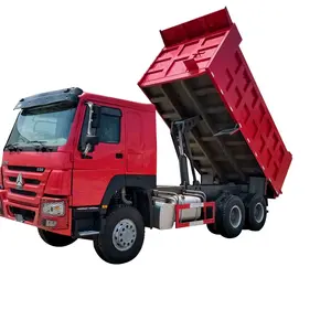 High Quality Sinotruck Howo 6*4 10 Wheels 371/375hp Tipper Truck Used For Sale