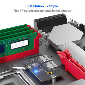 NEU 3042/3052 M.2 B-Key USB-Bus zu Dual Micro SD TF Karten T-Flash Leser Adapter Riser-Karte M2 NGFF Key-B WWAN Steckplatz für Laptop PC - Product Image 6