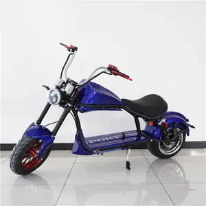 Электрический скутер EEC Fat Tire Emark 60 В, 20 А/ч, 2000 Вт, большой двигатель, горный велосипед, зарядка, чоппер HL6.0, citycoco, внедорожник