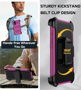 Vente en gros étui robuste pour téléphone portable étui de béquille Defender <span class=keywords><strong>Armor</strong></span> Cover pour <span class=keywords><strong>Iphone</strong></span> 16/15/14/<span class=keywords><strong>13</strong></span>/12/11 avec clip de ceinture - Product Image 4