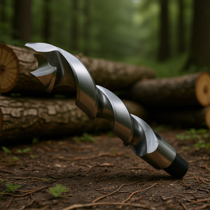 Foret à bois en acier au chrome-vanadium pour percer des bûches - Product Image 3