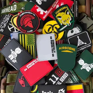 Patch personalizzata in gomma siliconica in Pvc nuova promozione forma carina Eco Friendly Pvc Patch Velcroe con Logo personalizzato scarpe in gomma