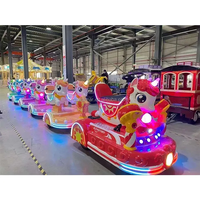 Prix d'usine centre commercial intérieur électrique petit train sans rail manèges en train d'amusement à vendre