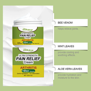 Crema para el cuidado de las articulaciones a base de hierbas naturales Aloe Vera Glicerina para la rigidez Movilidad Soporte cuidado del cuerpo - Product Image 3