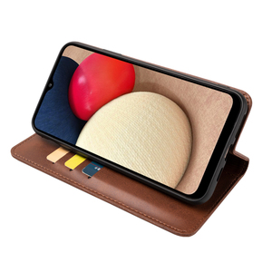 Étui en cuir magnétique solide pour <span class=keywords><strong>Samsung</strong></span> A01 A10 A21 A40 A50 A51 A60 A70 <span class=keywords><strong>A71</strong></span> 4G 5G étui portefeuille - Product Image 2