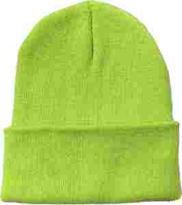 Chapeau d'hiver chaud unisexe classique en acrylique tricoté avec revers, bonnet pour usage quotidien, cyclisme, pêche, plage, motif à carreaux - Product Image 6
