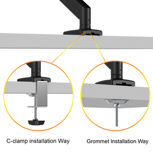 Charmount khí mùa xuân cao cực bàn lộn ngược C kẹp chuyển động đầy đủ duy nhất Chiết Giang ARM <span class=keywords><strong>Monitor</strong></span> núi - Product Image 4