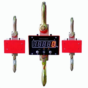 Báscula Digital Inalámbrica para Grúa de 5t, 10t, 20t OCS para Uso Industrial Pesado, Báscula Colgante Remota con Pantalla LCD, OEM/ODM - Product Image 2