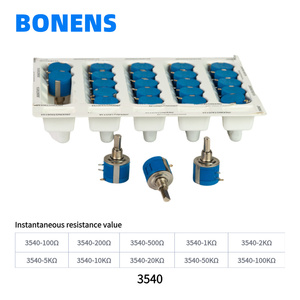 Potentiomètre de précision BONENS 3540S-2-503L à fil bobiné, 10 tours, 50K, 2W, broches PC - Product Image 4