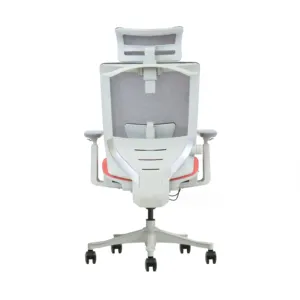 Modern Luxury Ergonomic Swivel Office Chair by Foshan China-BIFMA Certified Executive Chair Adjustable Headrest Metal Fabric