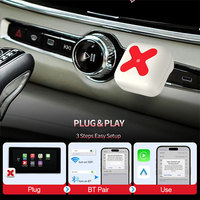 Nuevo adaptador CarPlay inalámbrico 2 en 1 para Android USB Smart Dongle con Wifi Plug & Play Compatible con Renault MG Lexus RX VW