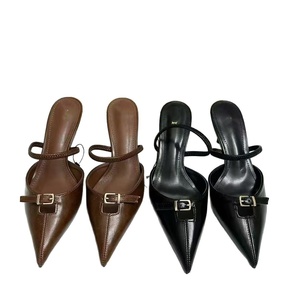 Sandalias de tacón alto con diseño abierto y boca de pez para mujer, sexy y a la moda, ideales para el trabajo, novedad de verano 2026 - Product Image 5