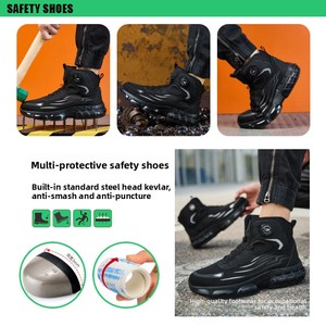 Calzado de Seguridad Personalizable, Ligero e Inteligente, con Hebilla, Venta al por Mayor de Fábrica, Anti-Impactos y Anti-Pinchazos - Product Image 3