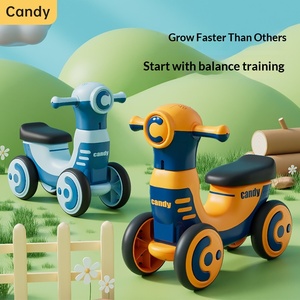 Vélo d'équilibre pour bébé à <span class=keywords><strong>prix</strong></span> réduit pour garçons et filles de 1 à 3 ans, trotteur d'apprentissage, trottinette musicale pour nourrissons et enfants, jouets à roulettes - Product Image 2