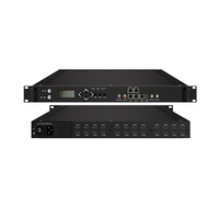 Modulateur IP et Full HD vers DVB-C avec cryptage et multiplexage UDP/RTP/RTSP/HLS/HTTP/SRT