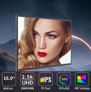 Écran portable double moniteur 14 pouces en plastique FHD 1080P IPS noir pour Windows et Mac - Product Image 3