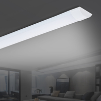 18/24/36/48W Aluminium Slim LED Luminaires linéaires à latte pour utilisation dans les supermarchés LED purification lumière linéaire