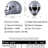 Casque de moto intégral personnalisé pour la course, en fibre de verre, pour la conduite, casque supérieur personnalisé pour hommes et femmes, homologué DOT
